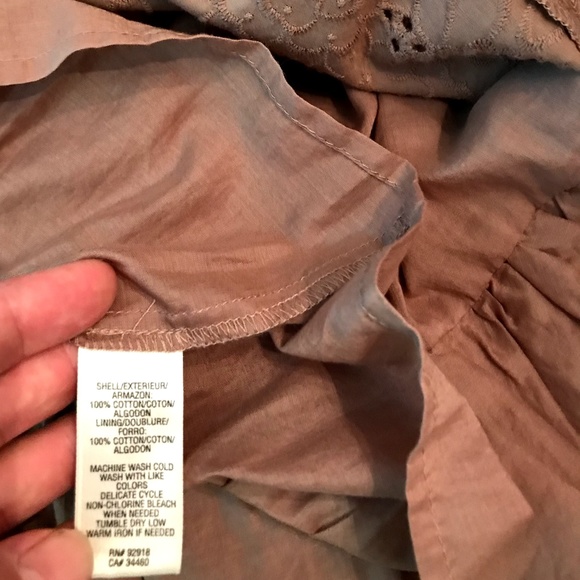 Juicy Couture Taupe Cotton Sun Dress - Picture 6 of 6